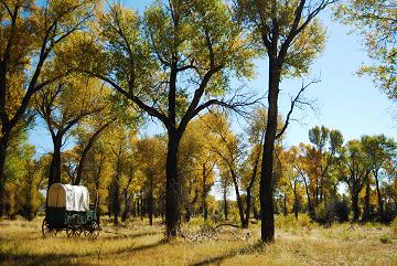 Lander Trail Historical Park - New Fork River Crossing, Sublette County, Wyoming