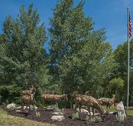Path of the Pronghorn Bronze Sculpture